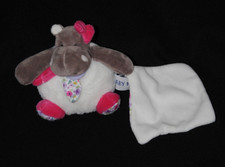 Peluche doudou hippopotame