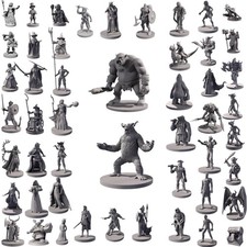 Lot de 50 figurines uniques de
