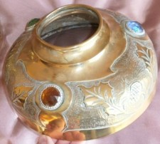 Abat jour 1900 laiton