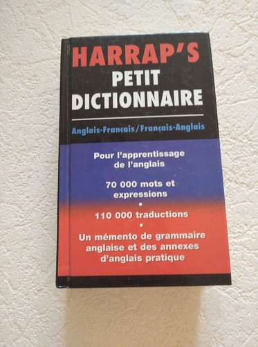 Harrap petit dictionnaire - harrap's,