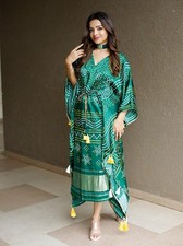 Kaftan Abaya Paithani Ethnique