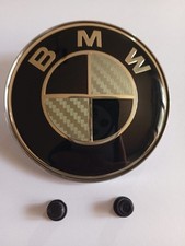 Logo BMW 82mm Noir Capot