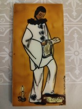Pierrot sur plaque - , de