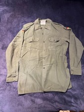 schwarz sulzbach chemise manche longues militaire allemande hommes taille 39/40