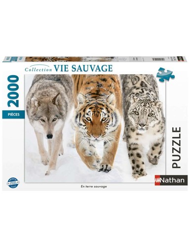 Puzzle 2000 terre sauvage - terre,