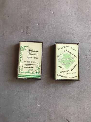 Blanca varela casette tapes - blanca,