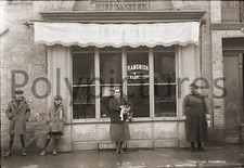 Photo ancien commerce Toulouse Chaussure Cordonnerie tirage repro an. 1920