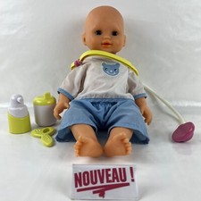 ➜Poupon INTERACTIF DOCTEUR nouveau-né aux yeux bleu - Poupée bébé nourrisson