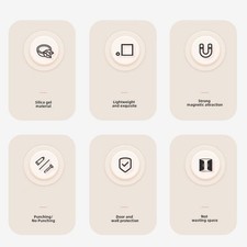 Aspiration sol silicone marbre magn��tique d��viation de mesure manuelle transpa