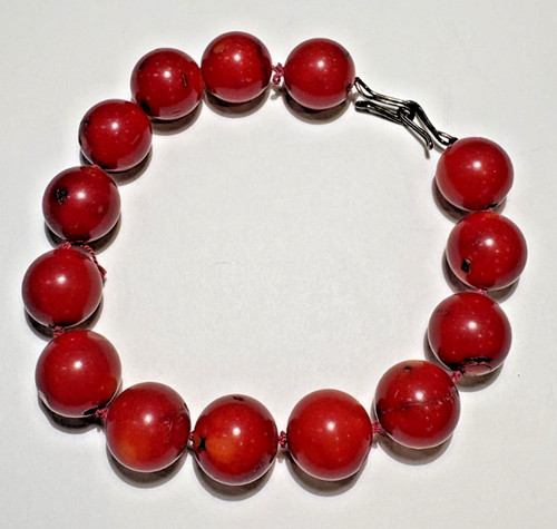 Bracelet tressé perles - bracelet,