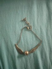 bracelet vif d or harry potter neuf couleur bronze