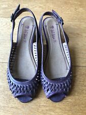 Très belles chaussures d'été pour femme, couleur violet, taille 39