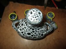 VALLAURIS .SERVICE A DIGESTIF CRUCHON/BOUCHON+ 4 GODETS.SIGNE VALLAURIS.CERAUE..