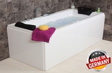 Droit/Gauche whirlpool Baignoire Avec 22/24 Jjet + Chauffage Ozone D'Angle