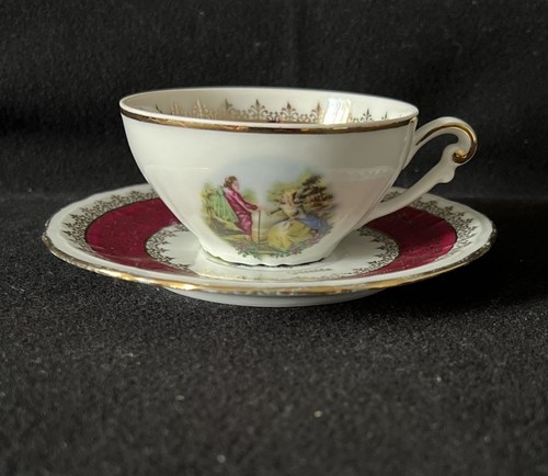 Tasse thé avec soucoupe - tasse, à