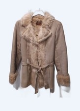 Manteau court femme fourrée