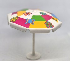 PARASOL MULTICOLORE SUR PIED