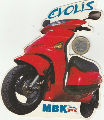 Autocollants cyclo moto mbk - autocollants, moto.