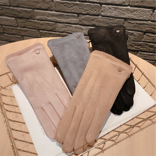 Femme gants daim - gants, fille