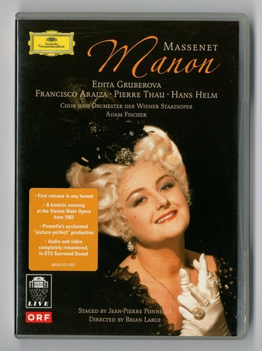 Dvd massenet manon - dvd, ★
