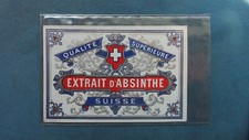 Ancienne étiquette  EXTRAIT