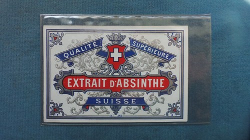 Ancienne étiquette extrait - ancienne,