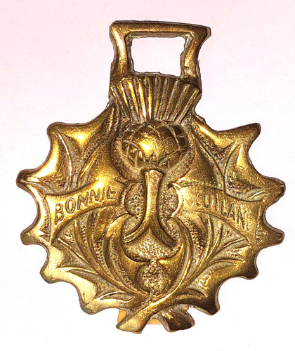 Horse brass médaillon vintage - brass,
