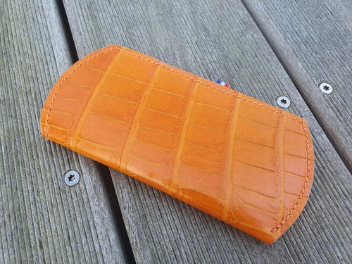 Etui lunettes cuir - a,