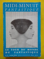 revue Midi-Minuit Fantastique n° 9 1964 Le Tour du Monde du Fantastique