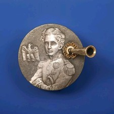 Porte Crayon Portrait De L'aiglon, Déco Bureau Style Empire Années 60-70