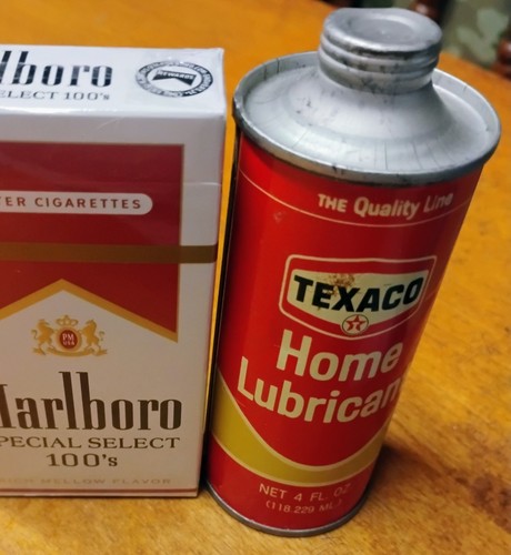 Vintage oil can mini texaco - vintage,