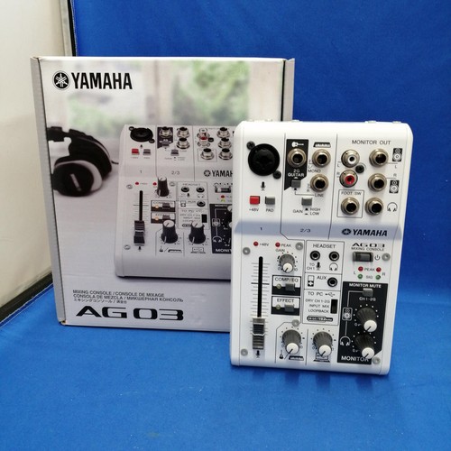 Yamaha ag03 streaming - 3-ch,
