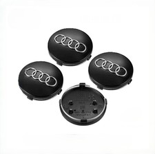 Lot de 4 Centres de roue cache