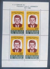 BLOC TIMBRES SÉNÉGAL POSTE