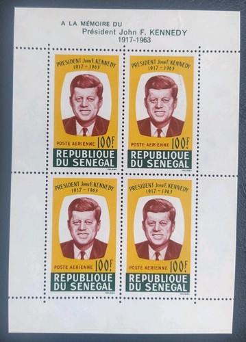 Bloc timbres sénégal poste - bloc,