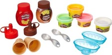 Play-Doh Cuisine Créations Double Bruine Glace Crème Jeu pour Enfants 3 Ans
