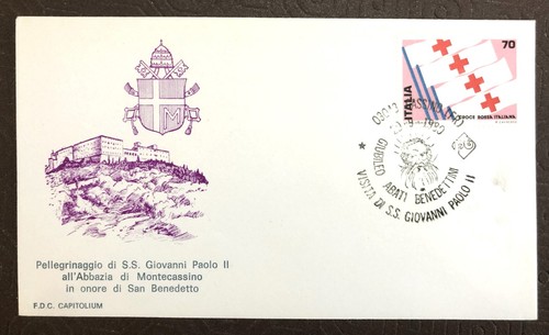 Fdc italy pope - italy,, john