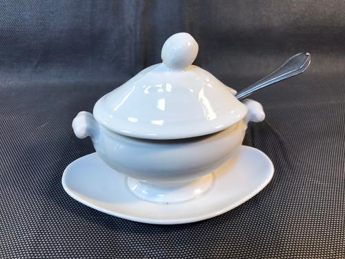 Ancien moutardier pot - , à