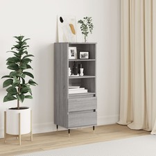 Buffet Haut Armoire de Rangement Meuble de Salon Bois d'Ingénierie vidaXL