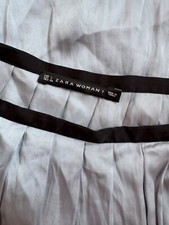 jupe mi longue ZARA bleu   taille S