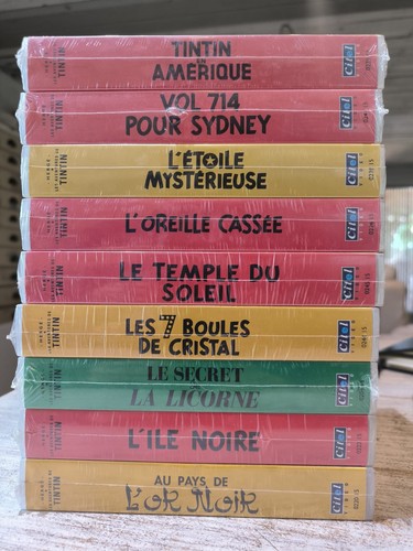 Lot vhs tintin - lot,