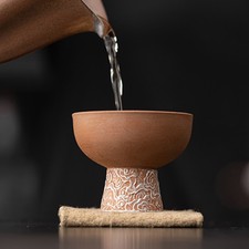  Petite tasse à thé en céramique, Kungfu sans poignée, tasse à thé de Style