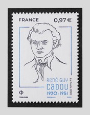 FRANCE 2020 - YT 5381 RENÉ GUY CADOU - MNH