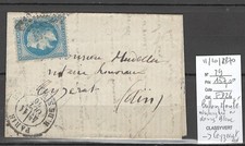 France -Lettre Ballon Monté - Le Washington ou Louis Blanc- 11/10/1870