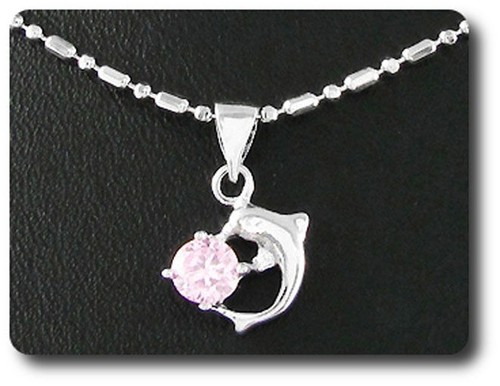 Pendentif saphir rose mm - saphir, 5
