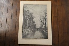 ANCIENNE GRAVURE ADOLPHE APPIAN (1818-1898)