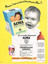 PUBLICITE ADVERTISING  1958