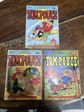 Lot 3 Bd TOM POUCE n° 6-12-20 EO Éditions Mondiales Del Duca Marten Toonder 1959