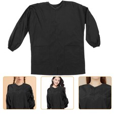  Tablier D'esthéticienne Blouse De Coiffeur Barbier Salon Apron Coiffure Cheveux