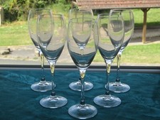 6 verres en cristal d'arques modèle Grand champagne 25 cl